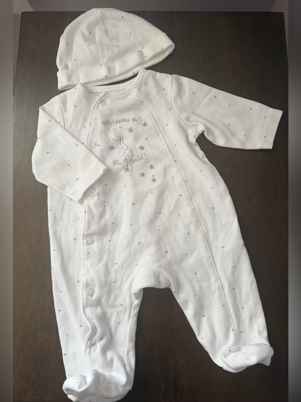 Little Me- Welcome to the World Onesie